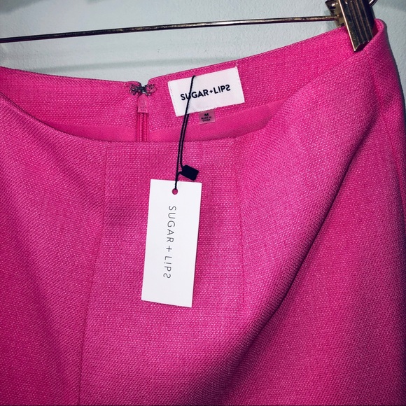 Sugarlips pink scallop hem shorts sz medium - Picture 4 of 4